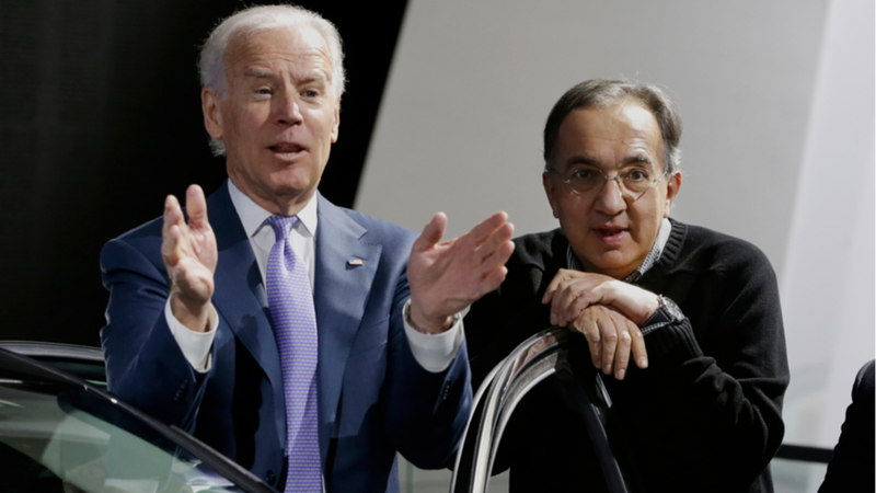 Illustration for article titled VP Joe Biden Being Ridiculous At The Detroit Auto Show